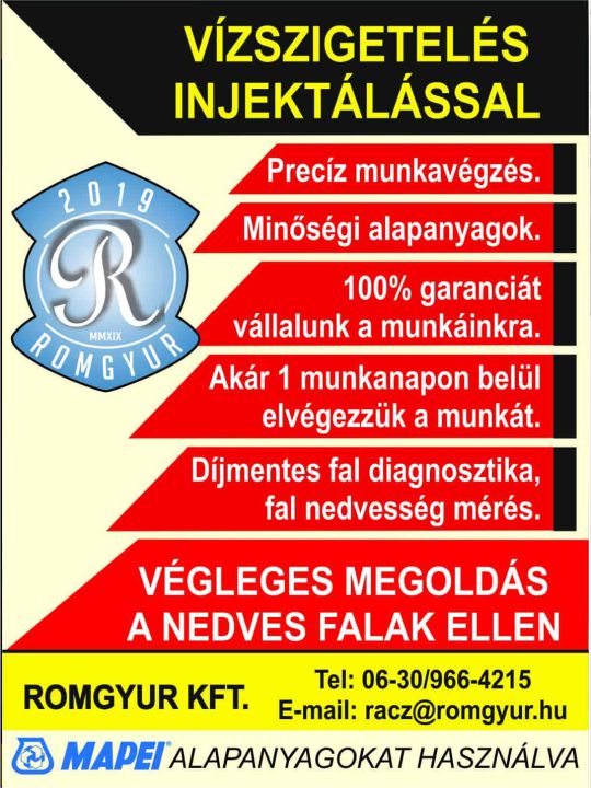 Infra sötétsugárzó, gazdaságos, gyorsan kivitelezhető.